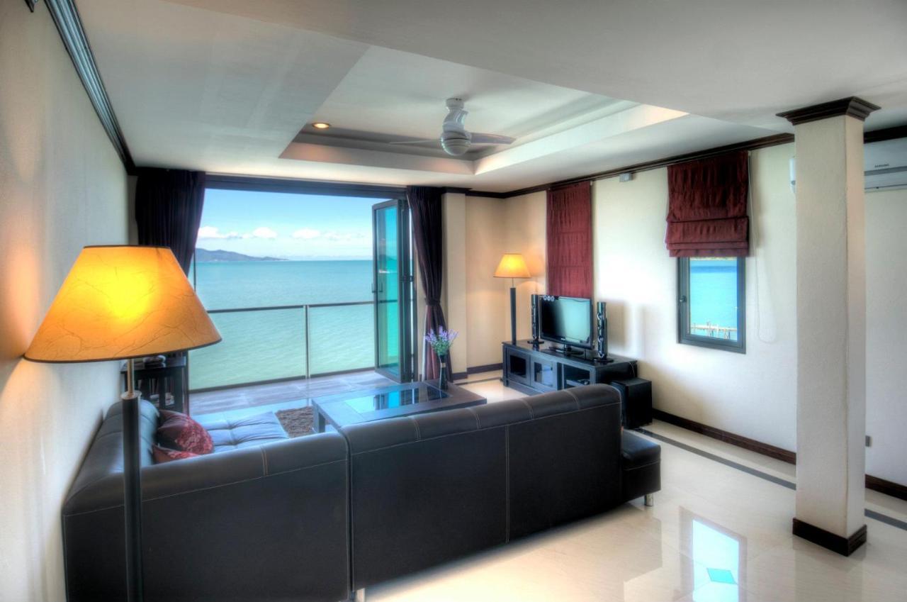 Emerald Beach-Front Apartments Fishermans Village Ko Samui Exteriér fotografie